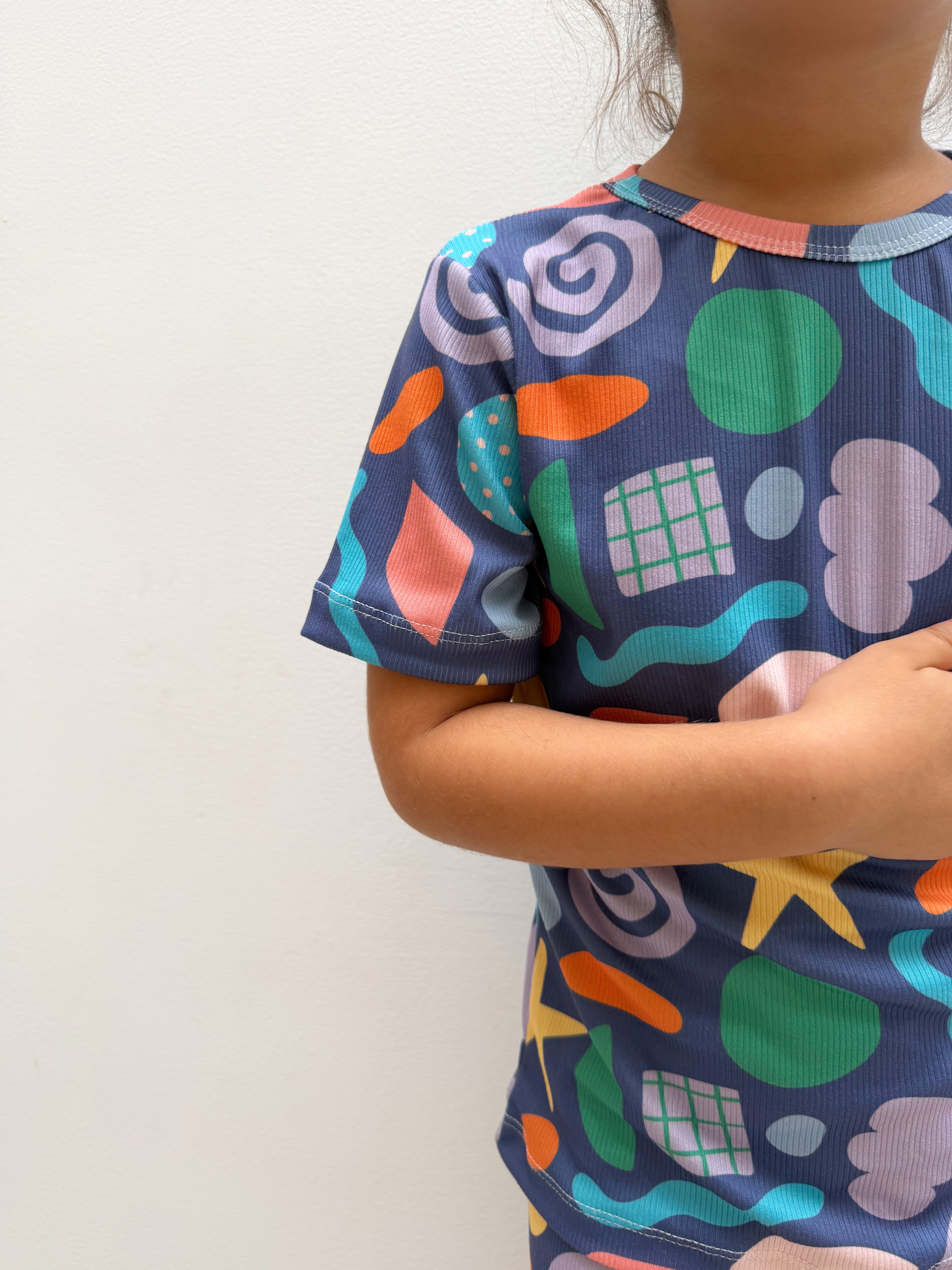 Pijama manga corta
